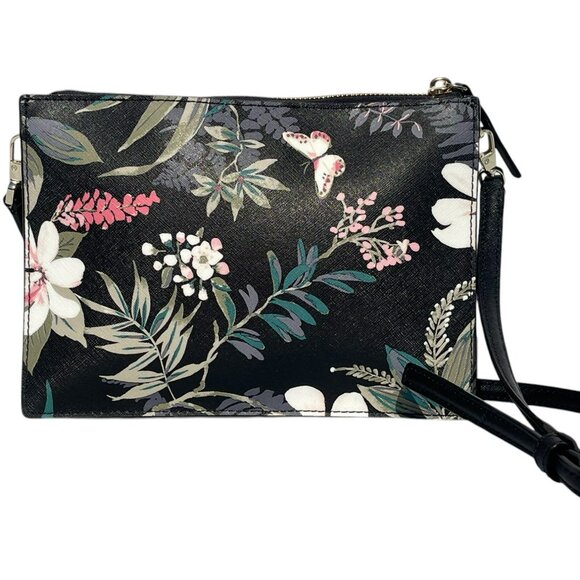 Kate Spade Cameron Street Botanical Clarice Leather Crossbody - Picture 7 of 12